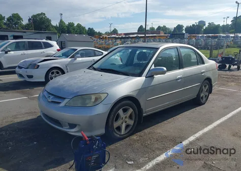 2004 Honda Civic Ex from USA, damaged, VIN 2HGES26794H537811